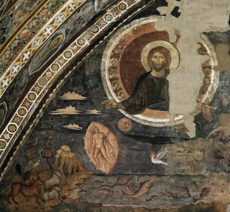 The Creation of the World, Basilica Superiore di San Francesco d'Assisi, Assisi